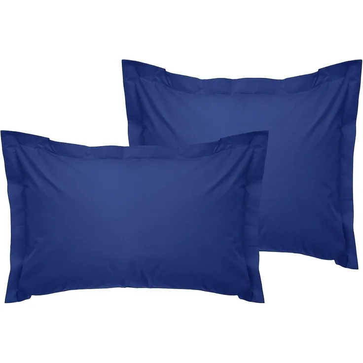 L'essentiel Maison 'Tonne Bleue - 75' Oxford-Kissenbezug-Set (2-teilig) (DE), Dunkelblau, 80+5 x 80 cm
