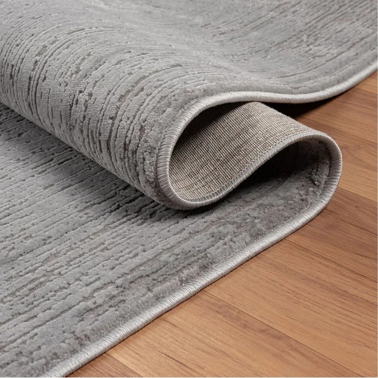 Vimoda Teppich Teppich Wohnzimmer neues priumum Designteppich moderne, Rechteckig, Höhe: 11 mm, Teppich 3D effekt Boho Einfarbig hoch-tief Bordüre Designteppich – Bild 3