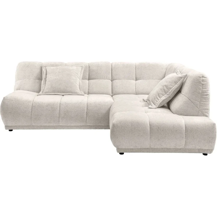Sofa Italia von Benformato mit Ottomane und Wellenfederung – Bild 3