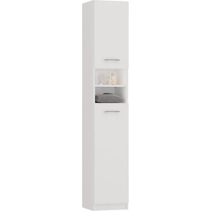 Raumhirsch Furniture Badkommode Badkommode Badezimmerschrank Hochschrank (mit zwei Türen - Maße 30 x 32 x 180 cm), verschiedene Farben