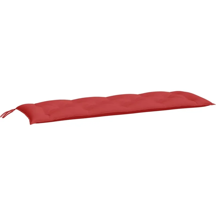 vidaXL Gartenbank-Auflagen 2 Stk. Rot 150x50x7 cm Oxford-Gewebe 361703 – Bild 2
