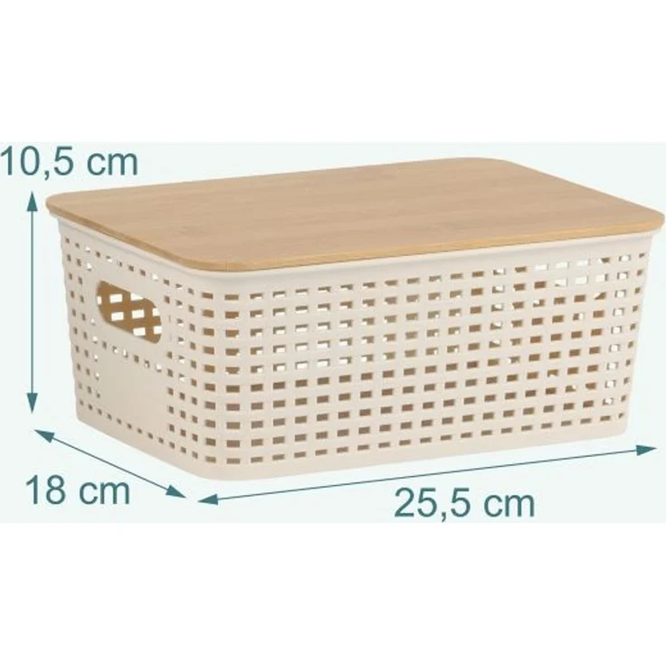 Aufbewahrungsbox mit Bambusdeckel im Set 10053189_814 – Bild 4