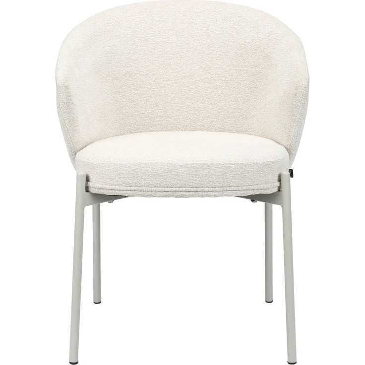 Selsey 'Atisly' Polsterstuhl mit Chenille, Hellbeige – Bild 5