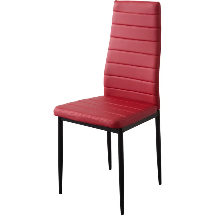 Albatros Esszimmerstühle MILANO 6er Set, Rot - Polsterstuhl mit Kunstleder-Bezug, Modernes Stilvolles Design am Esstisch - Küchenstuhl oder Stuhl Esszimmer mit hoher Belastbarkeit bis 110kg – Bild 7