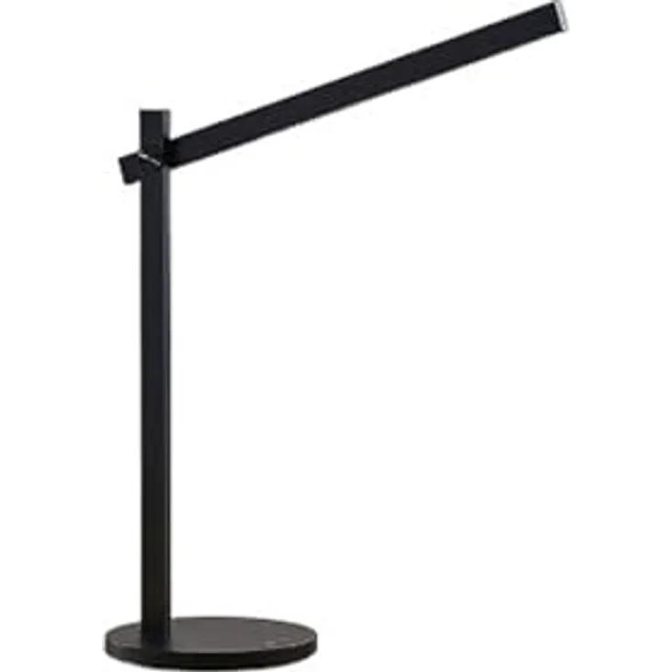 Lindby LED-Schreibtischlampe Loretta, 43 cm, schwarz, mit Touchfunktion, CCT und Memoryfunktion