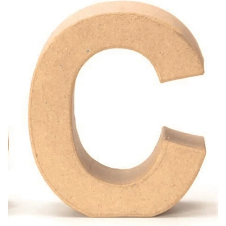 Glorex Papp-Buchstabe C 17,5 x 5,5 cm