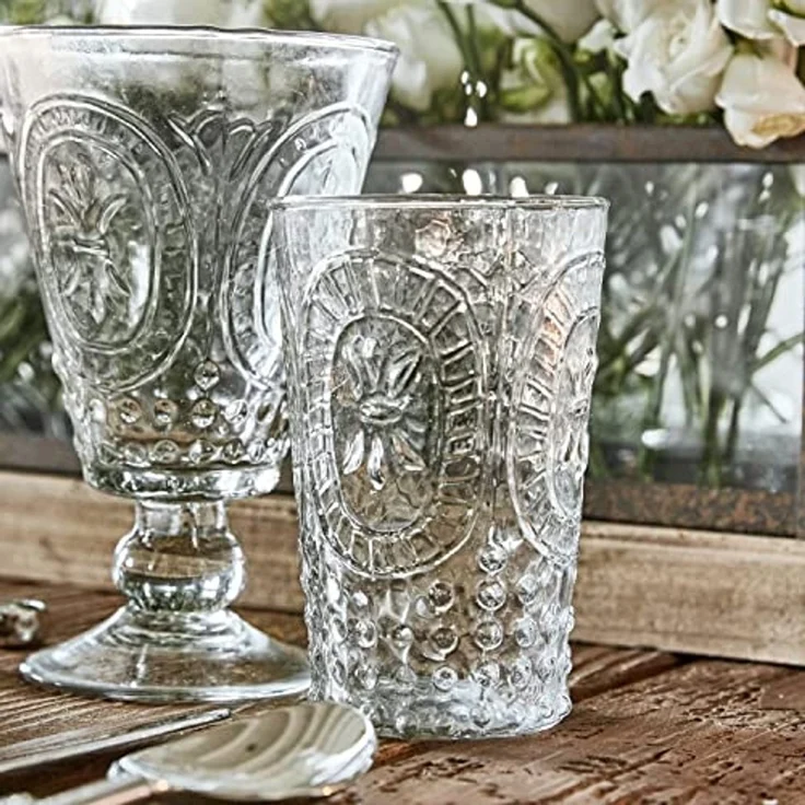 Mirabeau Glas Glas 6er Set Fleury klar, Glas – Bild 5