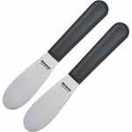 WESTMARK Buttermesser 2 Stück, Klingenmaß: 3,3 x 8,5 cm, Länge: 18,5 cm, Profi Messer Master