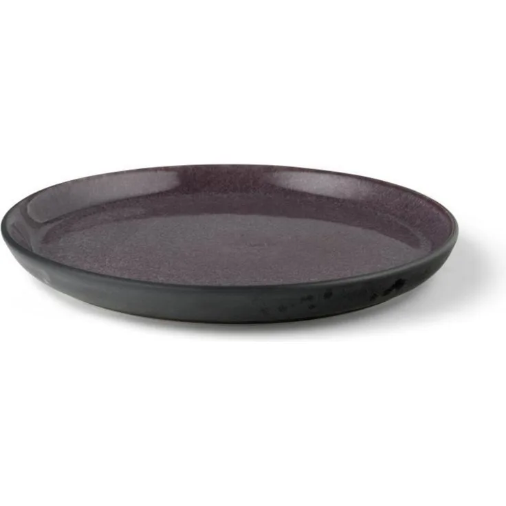 Bitz Frühstücksteller grau / lila 21 cm