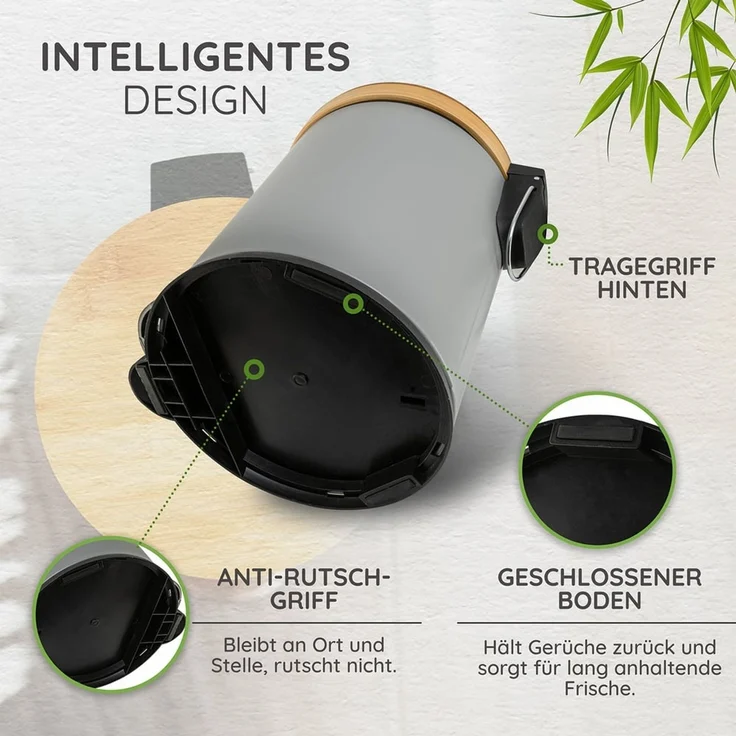Exitoso Mülleimer Exitoso 5L Mülleimer – Bild 5