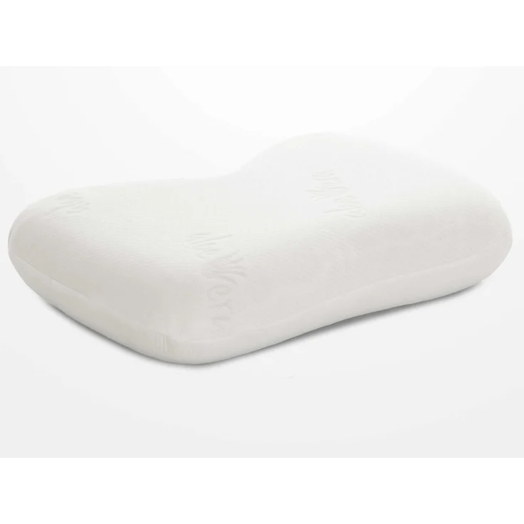Third of Life 'NuMoon' Seitenschläferkissen Wellnesskern mit Gratis Bezug, Visco Schaum, 56 x 40 x 12 / 10 cm – Bild 1