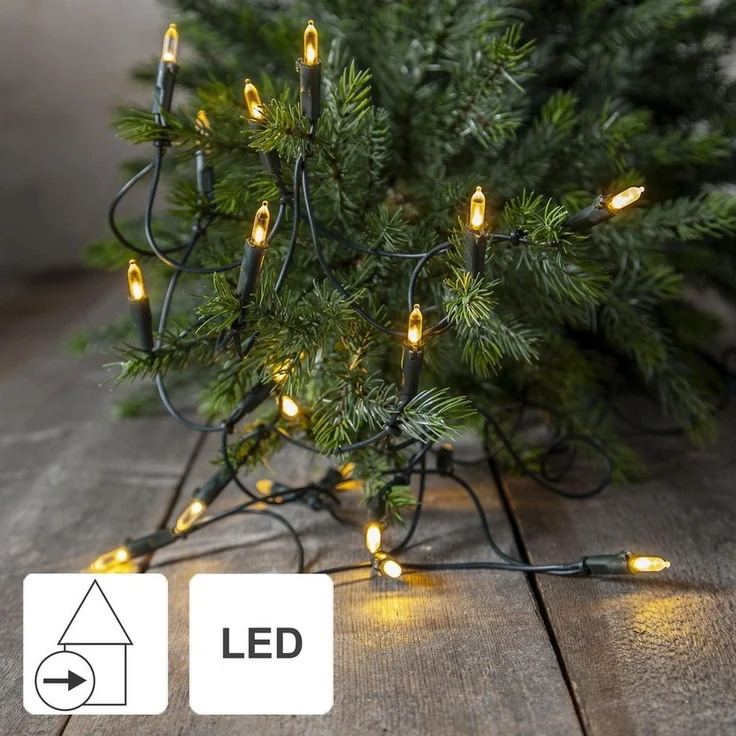 Lichterkette ,P-LED Indoor', grün, 20 P-LEDs, 2,85m – Bild 2