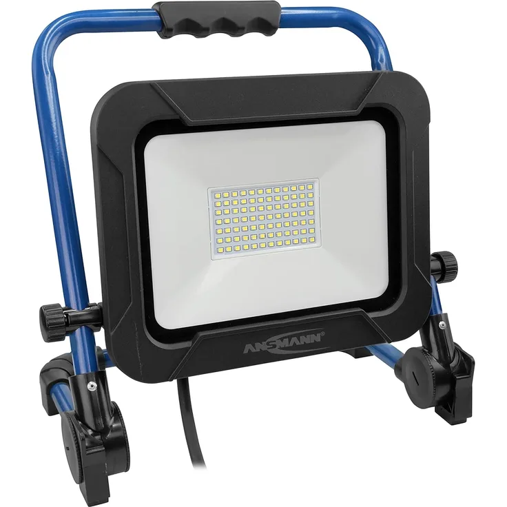 ANSMANN AG LED Baustrahler LED 50W Strahler für den professionellen Einsatz, 4.500lm Leuchtkraft, SMD-LED
