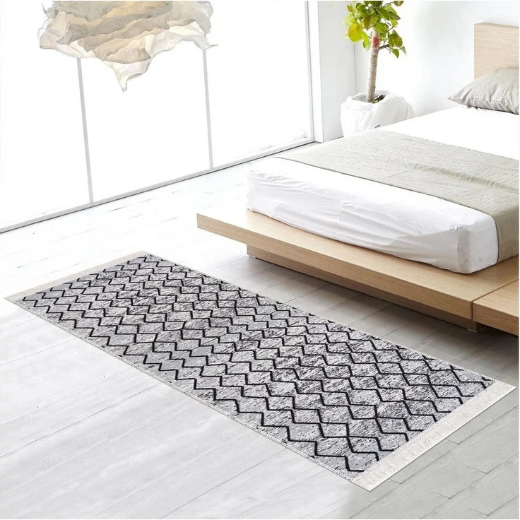 Jimri Teppich Kelim Teppich Wohnzimmer Schlafzimmer Küche, Badezimmer Läufer Flur, Läufer, Wendeteppich – Bild 1
