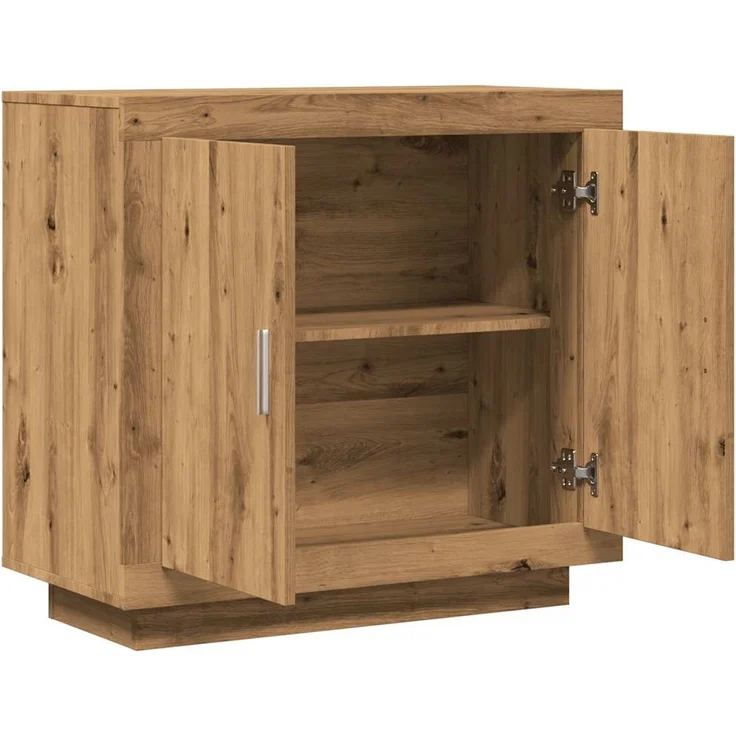 vidaXL Sideboard Artisan-Eiche 80x40x75 cm Holzwerkstoff 856863 – Bild 6