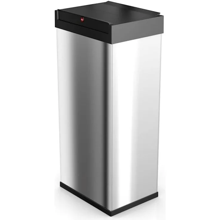 Hailo Big-Box Quick Schwingdeckeleimer 60 Edelstahl