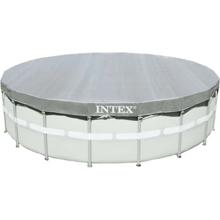 Intex Poolabdeckung Deluxe Rund 488 cm 28040 3202789