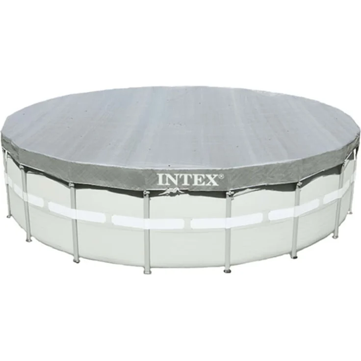 Intex Poolabdeckung Deluxe Rund 488 cm 28040 3202789 – Bild 1