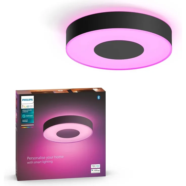 Philips Hue Xamento M Ceiling Lamp - Black