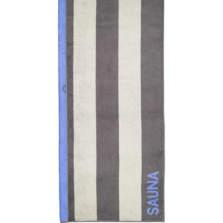 Cawö Saunatuch 599 71 Anthrazit Grau 80x200 cm – Bild 2