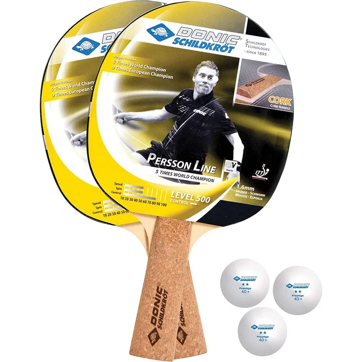Tischtennis-Set Persson 500 Kork – Bild 2