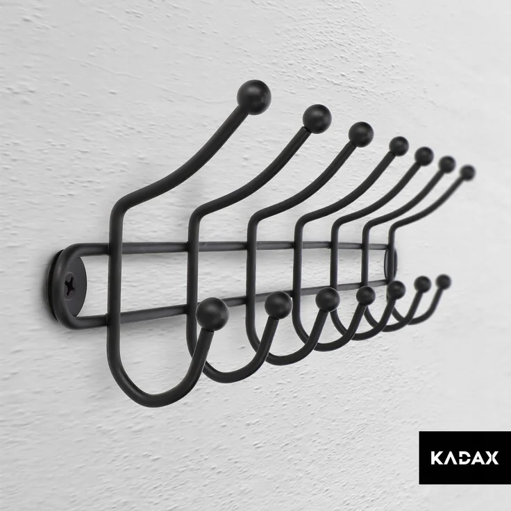 KADAX Wandhalter für Kleiderhalter 3+7 Haken – Bild 9