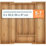 Ausziehbarer Besteckkasten aus Bambus 10050850_8039