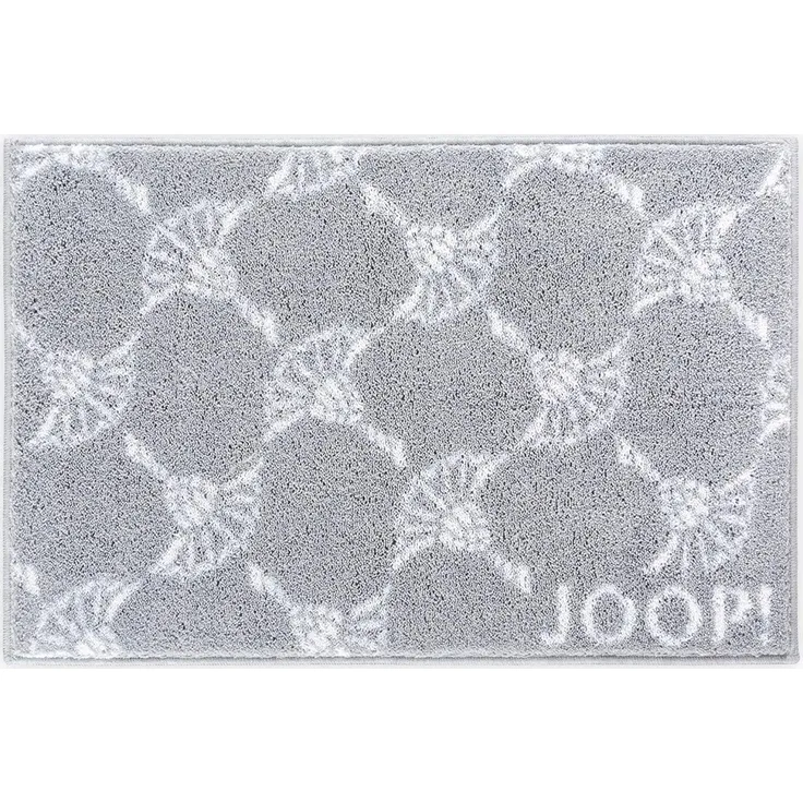 JOOP! Badteppich NEW CORNFLOWER ALLOVER Kiesel 60x90 cm
