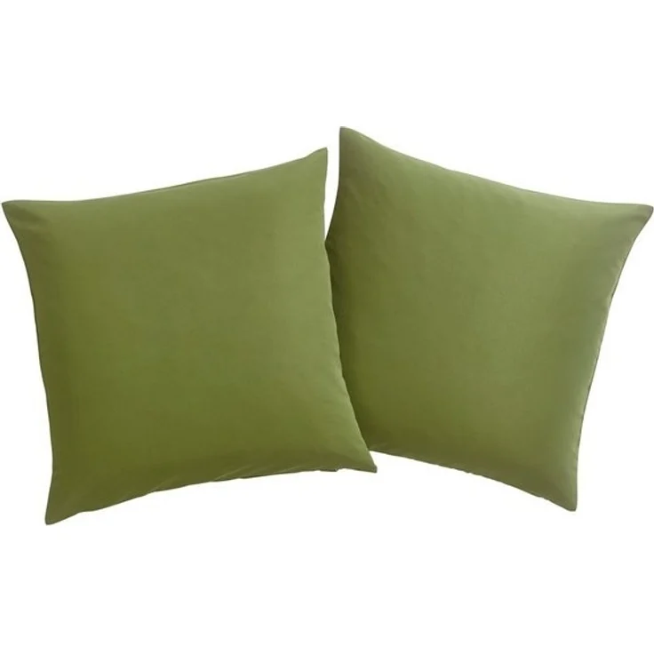 OTTO home Dekokissen Raja, einfarbig, Kissenhüllen ohne Füllung, 40 x 40 cm, 2er-Set, Mikrofaser – Bild 4