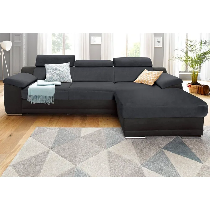 sit&more Ecksofa Xenia L-Form, wahlweise mit Bettfunktion