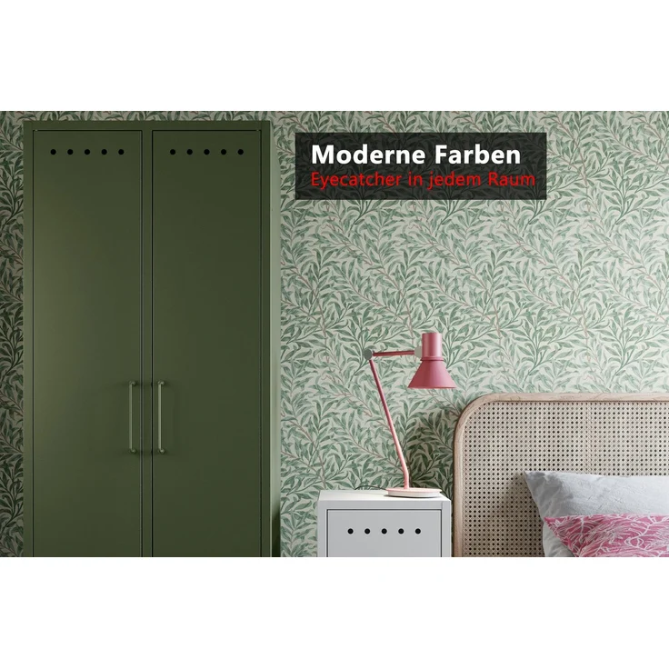 Bisley Fern Maxi Kleiderschrank aus Metall | Metallschrank im Retro-Instustrial Design in olivgrün, FERMAX-623 – Bild 6