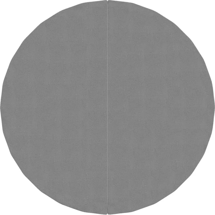 Pool-Bodentuch Hellgrau Ø244 cm Polyester Geotextil