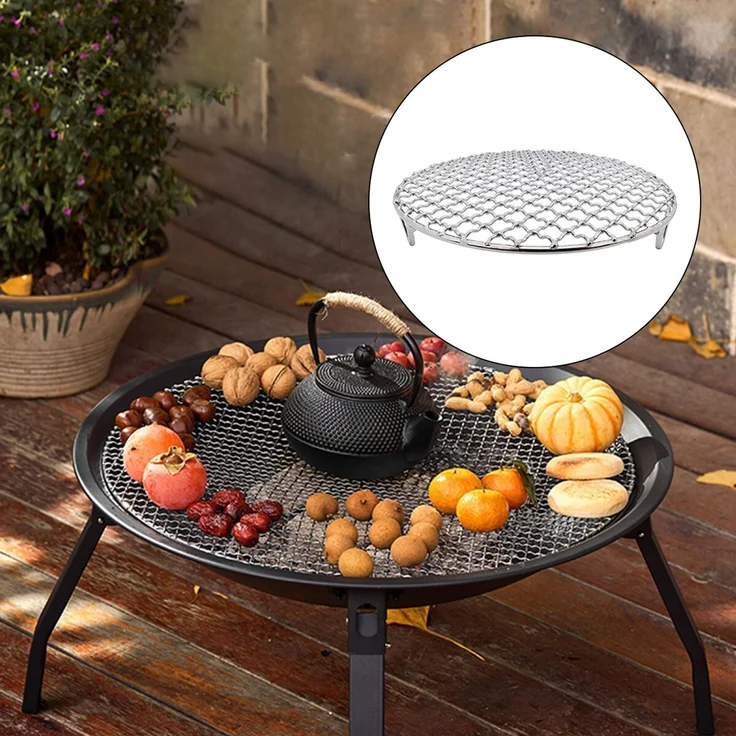 ABC Edelstahl-Ofenrost, 200 mm, für Backofen und Gril – Bild 2