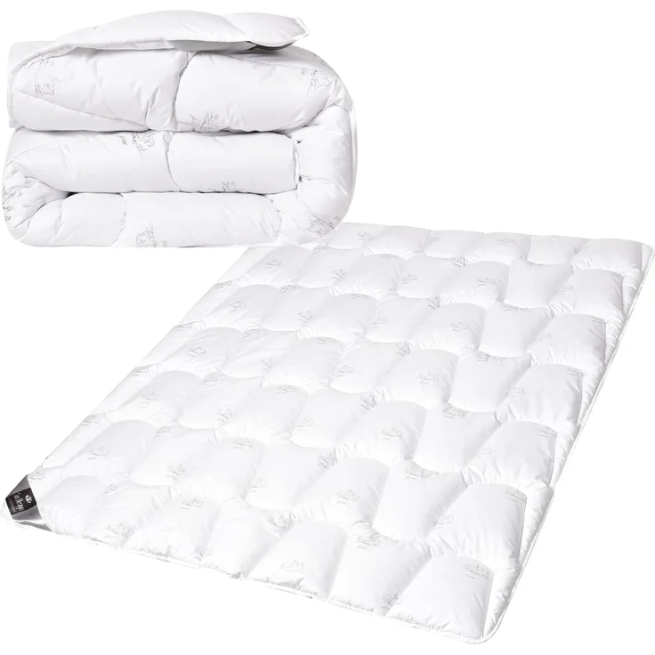 SEI Design Microfaserbettdecke SWAN Winter Bettdecke 155x220 cm Mikrofaser Decke Kuscheldecke, Füllung: 100% Mikrofaser, Bezug: 100% Mikrofaser, ein Gefühl wie Daunen
