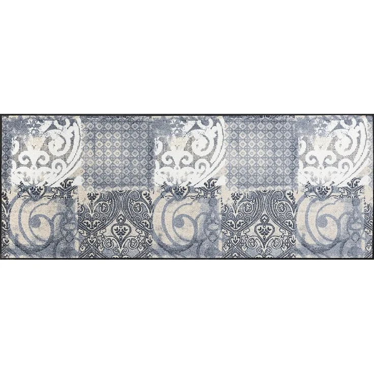 wash+dry by Kleen-Tex Läufer Arabesque, rechteckig, Höhe: 7 mm, Schmutzfangläufer, rutschhemmend, In- und Outdoor geeignet, waschbar
