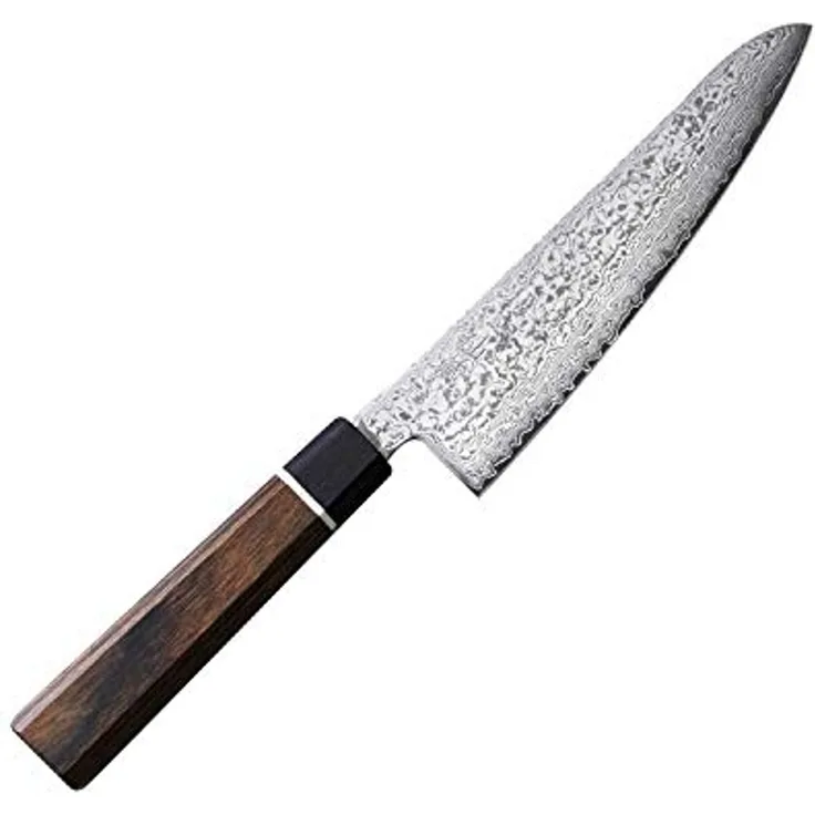 Senzo Black Damast kleines Kochmesser 14,3 cm BD-03
