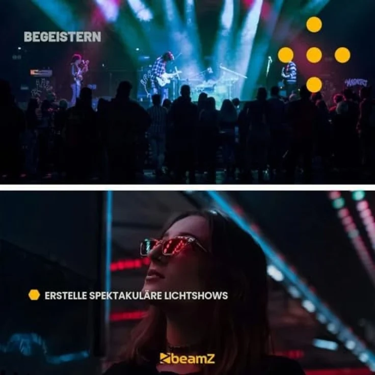 beamZ LCB183 LED-Leiste 18x 3W RGB – Bild 3