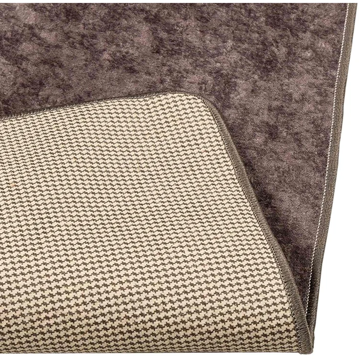 vidaXL Teppichläufer MARSA Grau 450 x 100 cm Polyester und PVC 42023204 – Bild 4