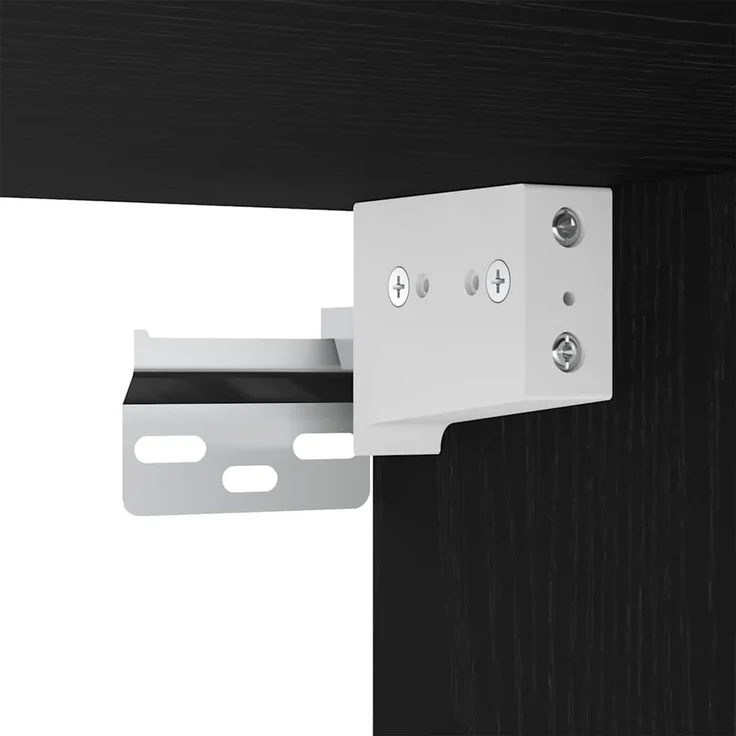 vidaXL TV-Schrankset 6 pcs Schwarz Eichen-Optik Holzwerkstoff 3332533 – Bild 8