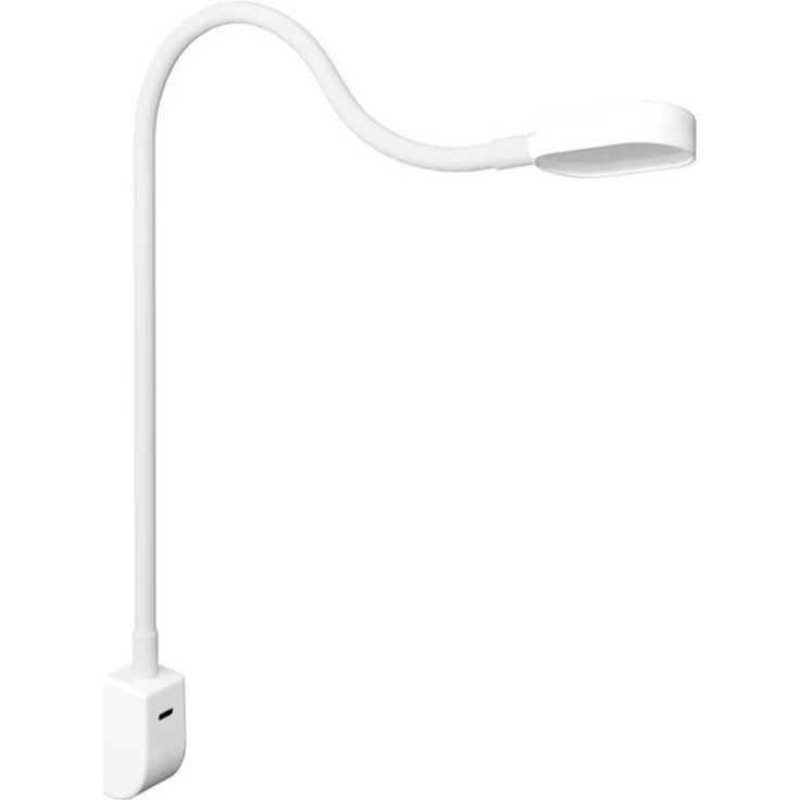 kalb Bettleuchte Ilios LED-Bettleuchte USB-C Wand- & Winkelmontage Flex Arm Dimmbar, Touch-Dimm-Schalter mit Memory, Warmweiß – Bild 5