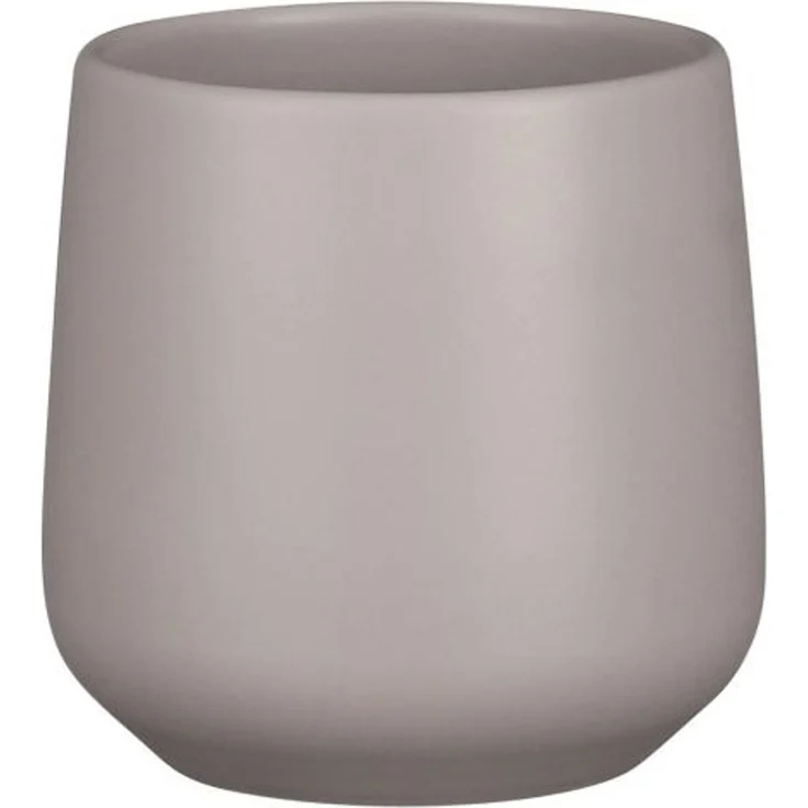 Übertopf Amber Ø 11,5 x 12 cm taupe matt