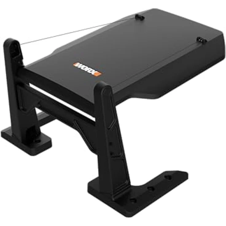 WORX 'WA0825' Mähroboter Garage, Kunststoff / Metall, Schwarz, 48,4 x 77,8 x 75,2 cm – Bild 3