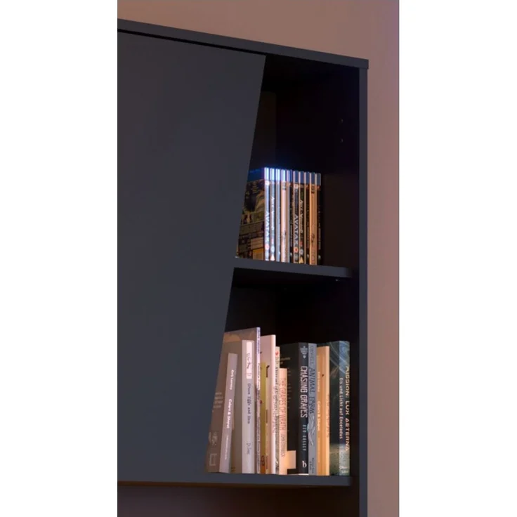 Gaming Schreibtisch Parisot Gaming 3-tlg. Holznachbildung Schwarz – Bild 5
