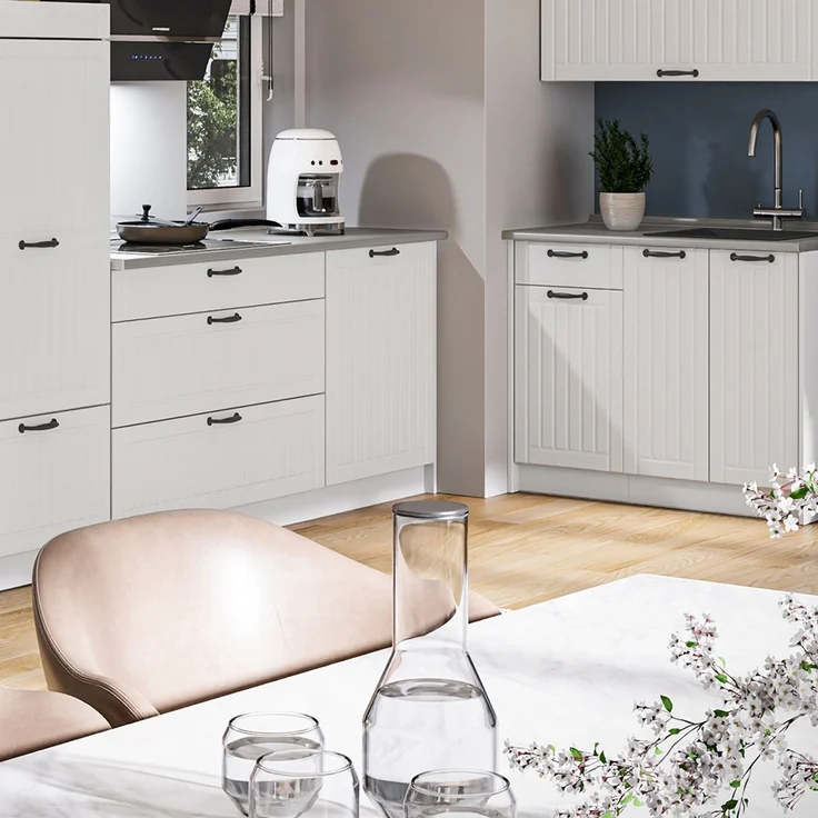 Küchenarbeitsplatte R-Line Platin 45 cm Vicco – Bild 3