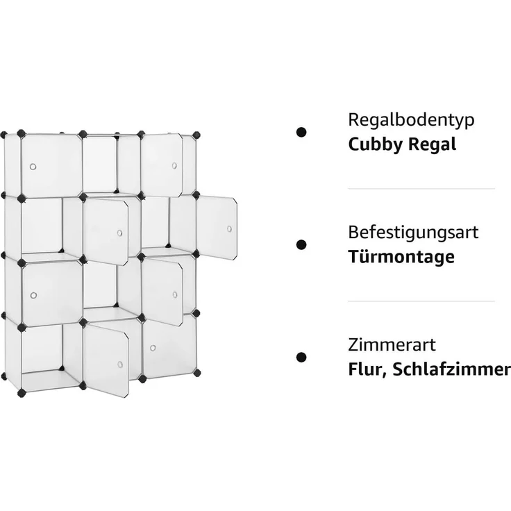 Würfelregal 12er Set – Bild 10