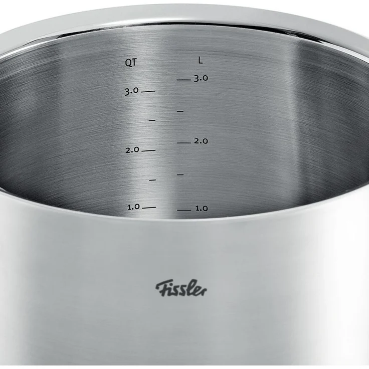Fissler 'ORIGINAL PROFI COLLECTION' Topfset 5-tlg, Edelstahl silber, für Induktionskochfeld – Bild 4