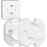 Steckdosensicherung mit Drehmechanik - 20x - Original Hoffenbach Germany - 2 Jahre Garantie - Kindersicherung für Steckdosen - Steckdosenschutz für Babys und Kinder