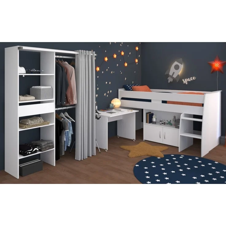 Parisot Kinderzimmer und Jugendzimmer Reverse in weiß Set 2-tlg. – Bild 1
