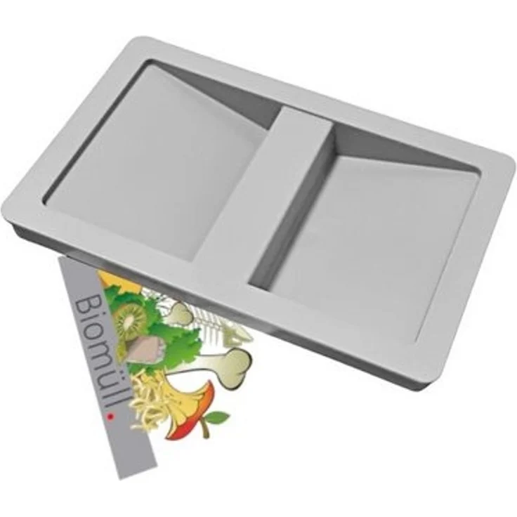 Hailo Deckel 1068589 Biomüll Ersatzdeckel 7 8,5 10 Liter Inneneimer hellgrau – Bild 4