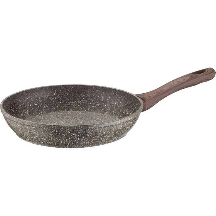 PINTINOX Bratpfanne Chalet, Aluminium, Stein-Optik, Induktionsgeeignet